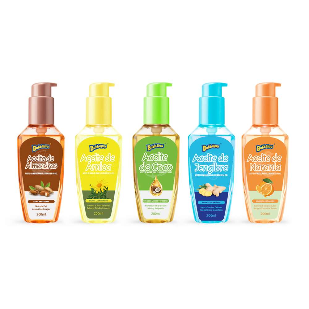 Aceite para Masajes Bubbaluu 200 ml | Levora Perú