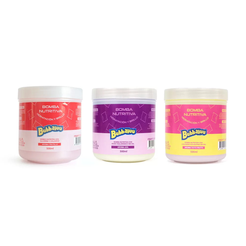 Bomba Nutritiva Capilar Bubbaluu 500 ml | Levora Perú