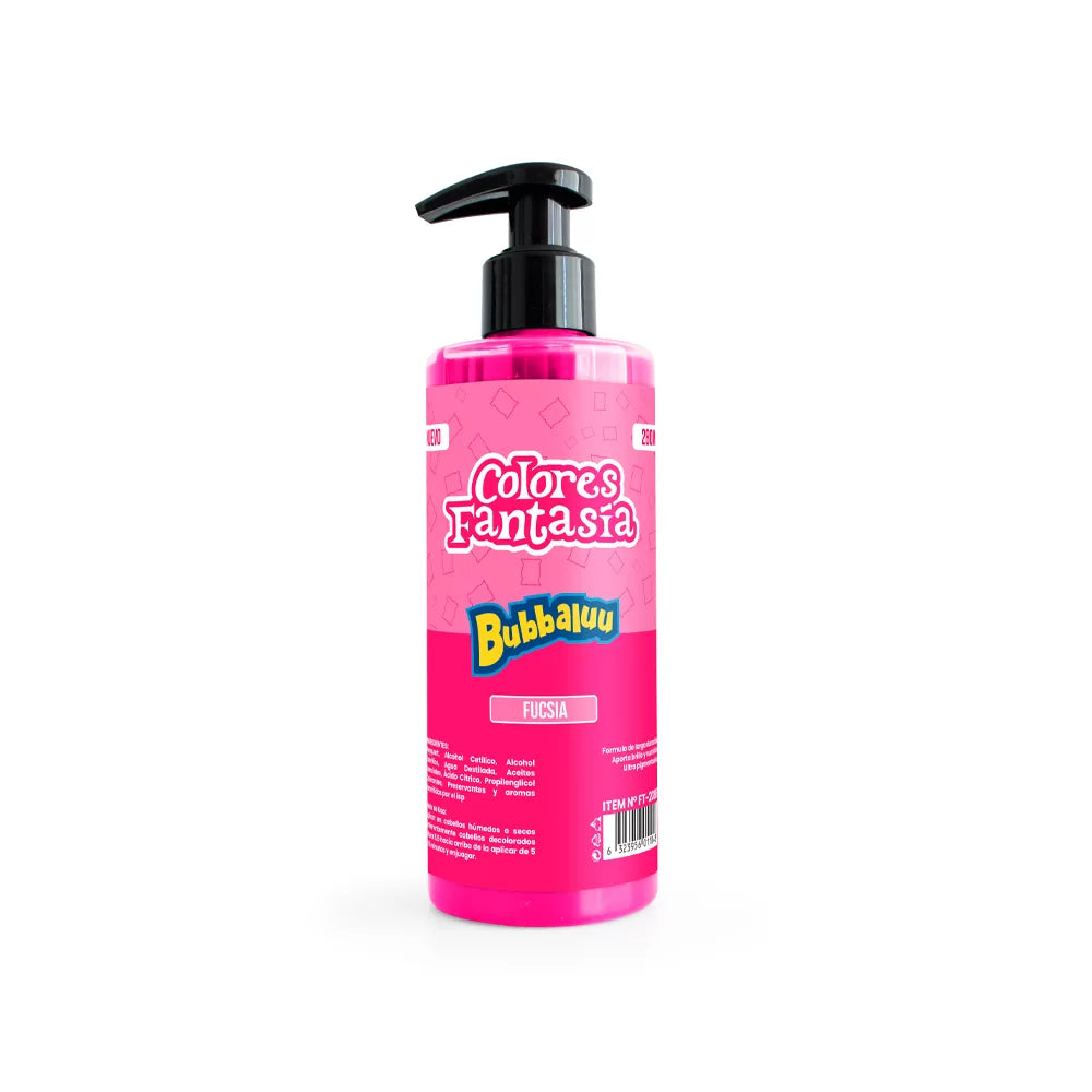 Colores Fantasía Bubbaluu – Fucsia | Levora Perú