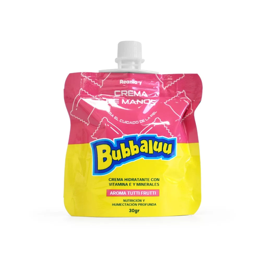 Crema de Manos Bubbaluu (Doypack) – vista frontal | Levora Perú
