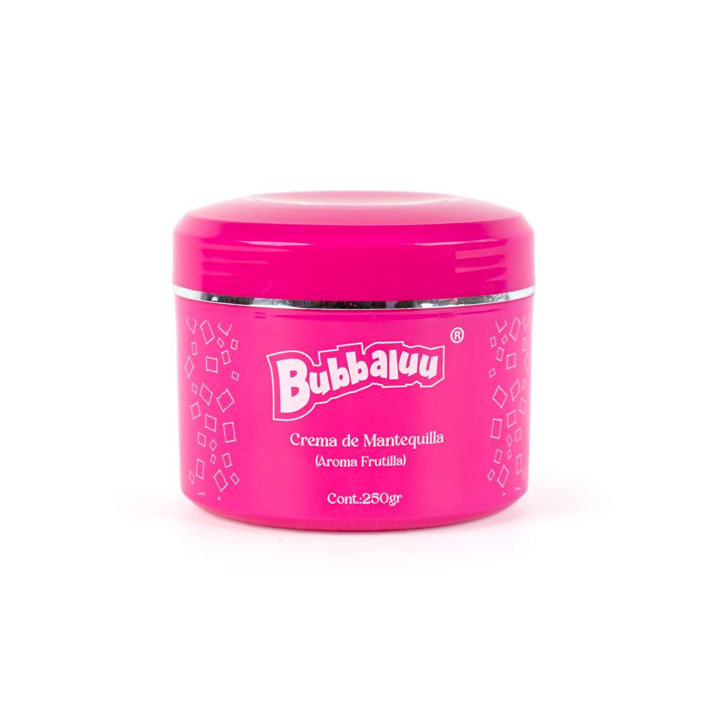 Crema de Mantequilla Corporal Bubbaluu 250 g – vista frontal | Levora Perú