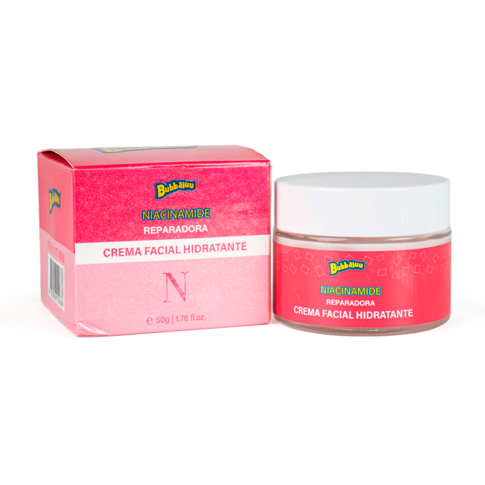 Crema Facial Niacinamida Bubbaluu | Levora Perú