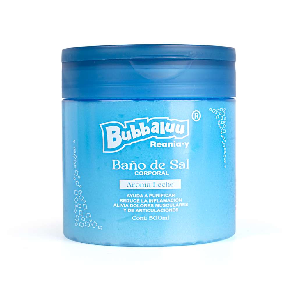 Exfoliante Corporal Baño de Sal Bubbaluu – presentación | Levora Perú