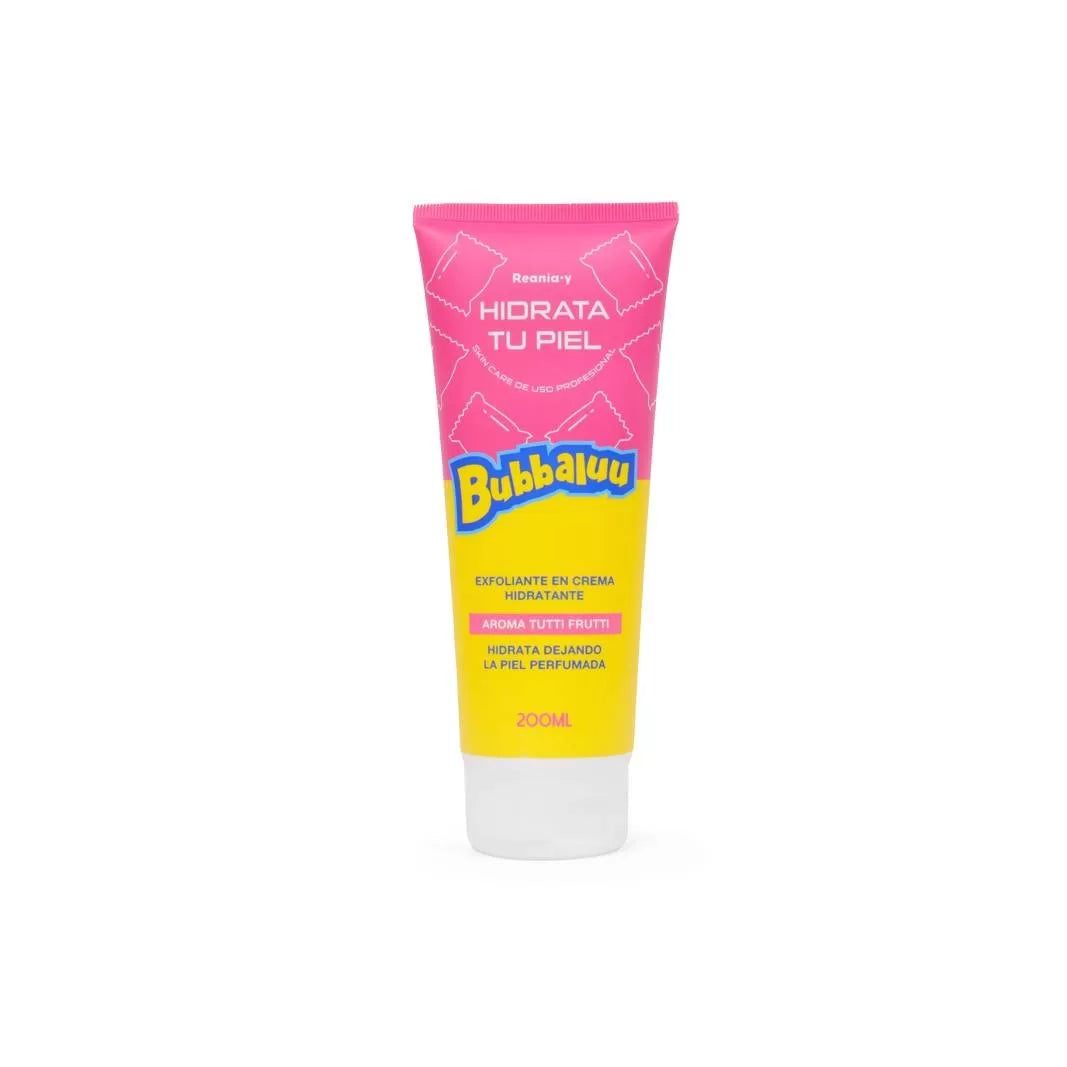 Exfoliante en Crema Bubbaluu Hidrata tu Piel – presentación | Levora Perú