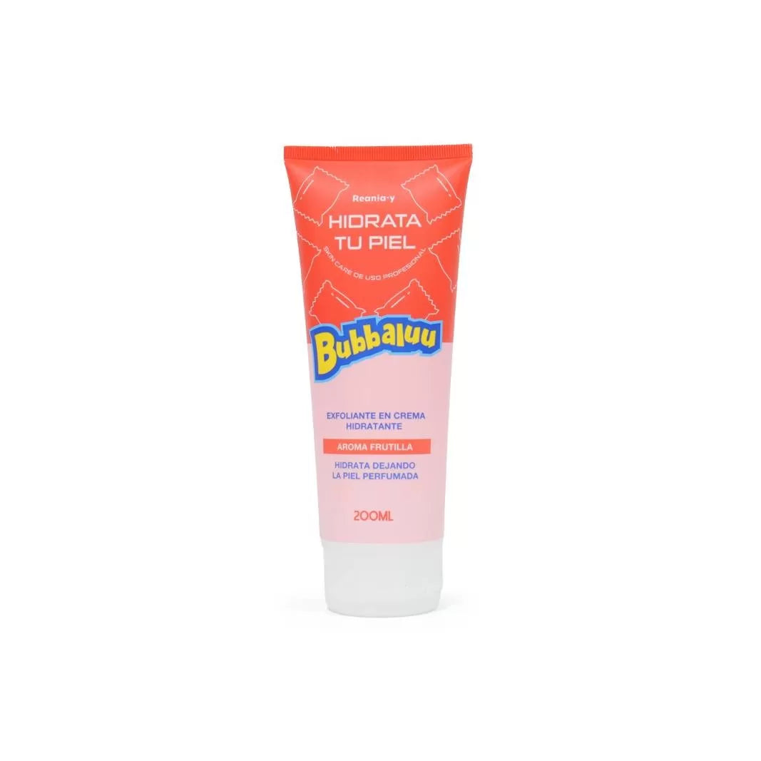 Exfoliante en Crema Bubbaluu Hidrata tu Piel – detalle | Levora Perú