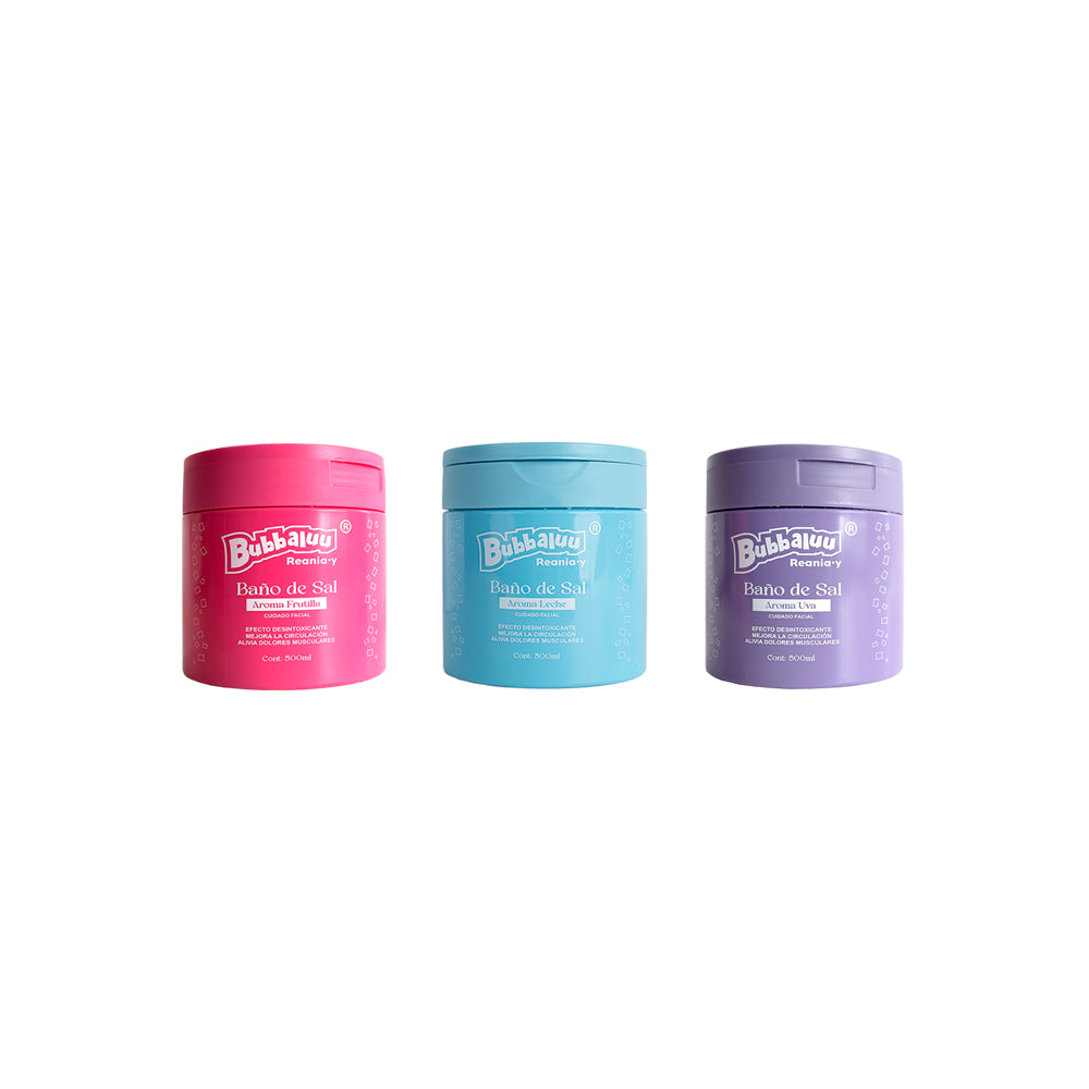 Exfoliante Facial Baño de Sal Bubbaluu | Levora Perú