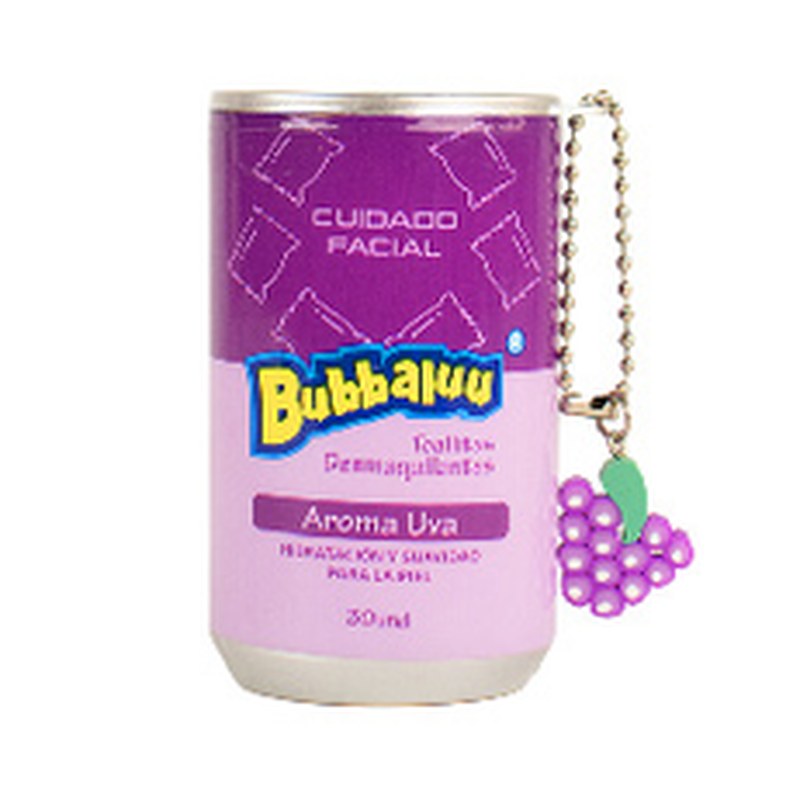 Toallas Desmaquillantes Bubbaluu (Lata con Llavero)