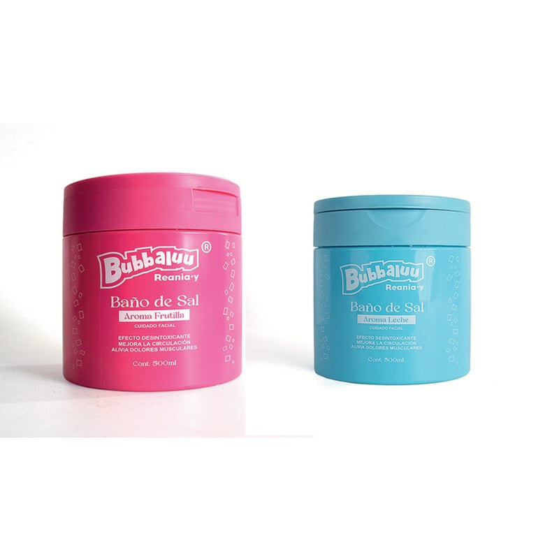 Exfoliante Facial Baño de Sal Bubbaluu 500 ml