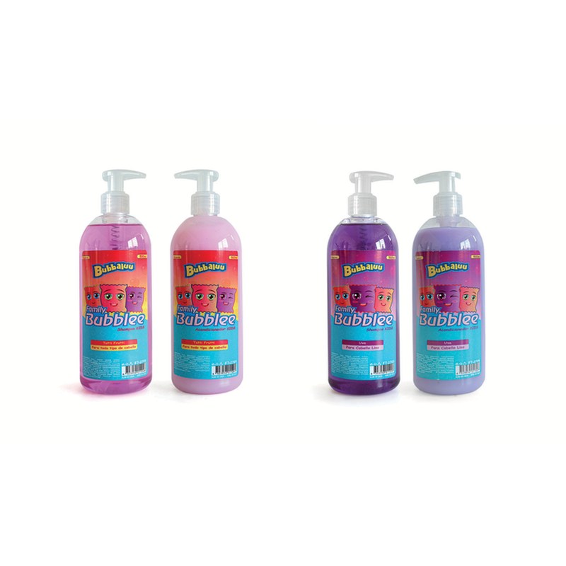 Shampoo y Acondicionador Kids Family Bubblee