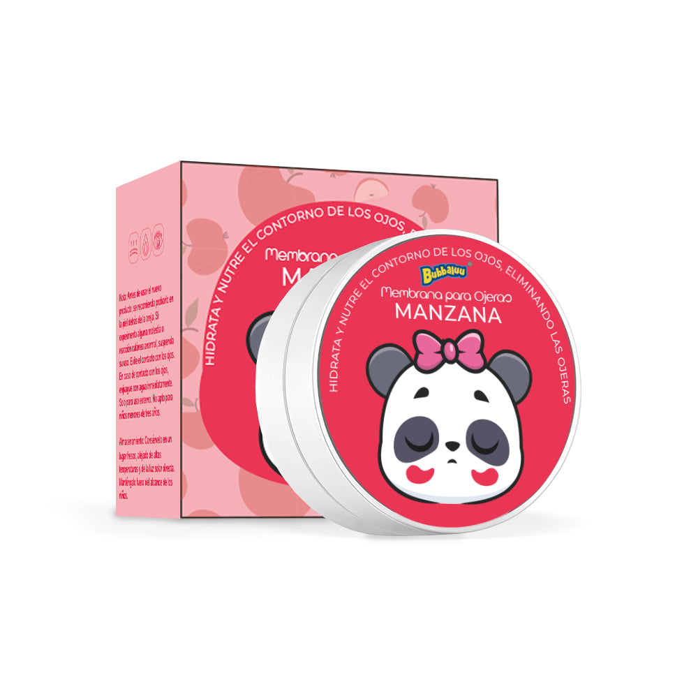 Pack Membrana de Ojos Bubbaluu – Manzana | Levora Perú