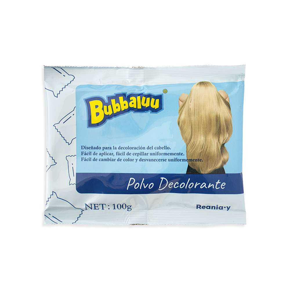 Polvo Decolorante Bubbaluu 100 g | Levora Perú