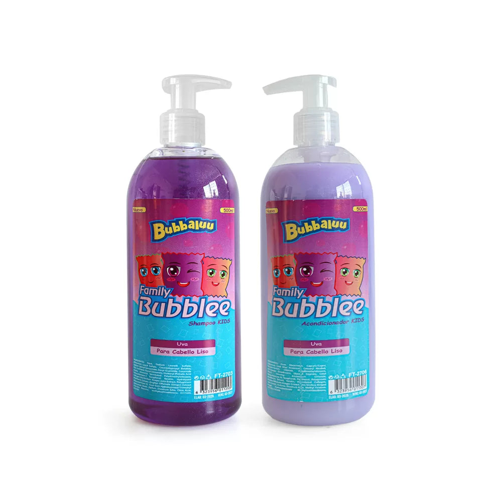 Shampoo y Acondicionador Kids Bubblee | Levora Perú
